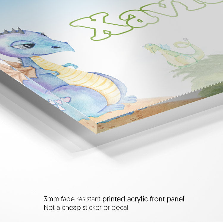 Dinosaurs Watercolour II