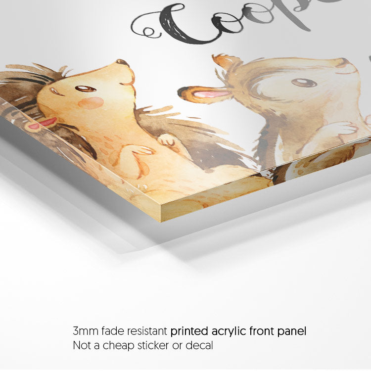 Forest Animals White