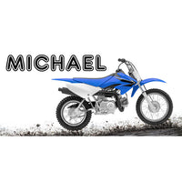 Moto Cross Blue