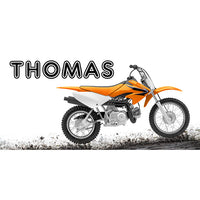 Moto Cross Orange