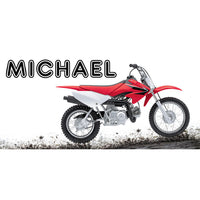 Moto Cross Red