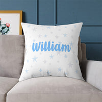 Pillow Sky Blue Stars