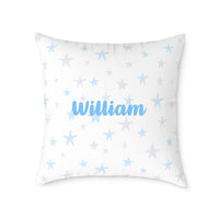 Pillow Sky Blue Stars